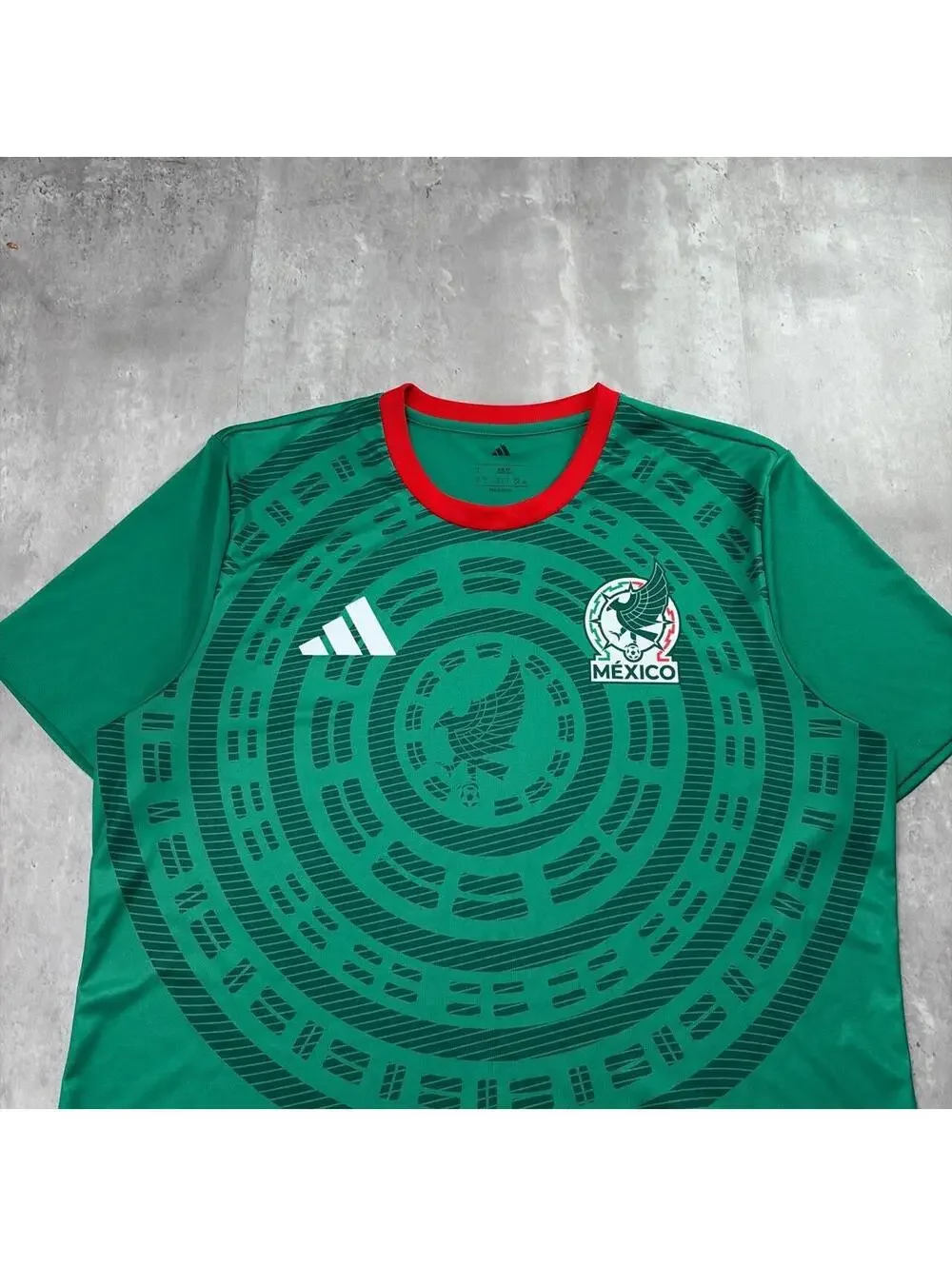 Y2K Green Adidas Mexico National Team 2025 Soccer Jersey